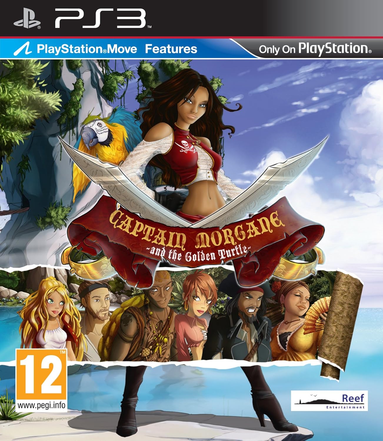 Captain Morgane and the Golden Turtle - PS3 Captain Morgane and the Golden Turtle - PS3